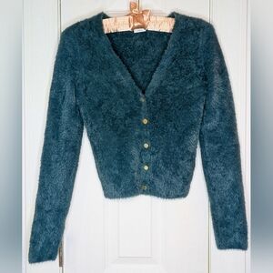 Abercrombie & Fitch Teal Cardigan, Small